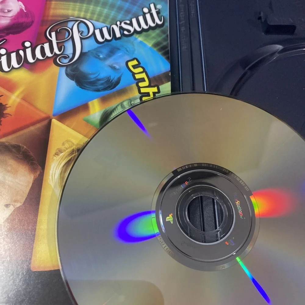 Trivial‎ Pursuit Unhinged Sony PlayStation 2 PS2 Atari 2004 Complete CIB Tested